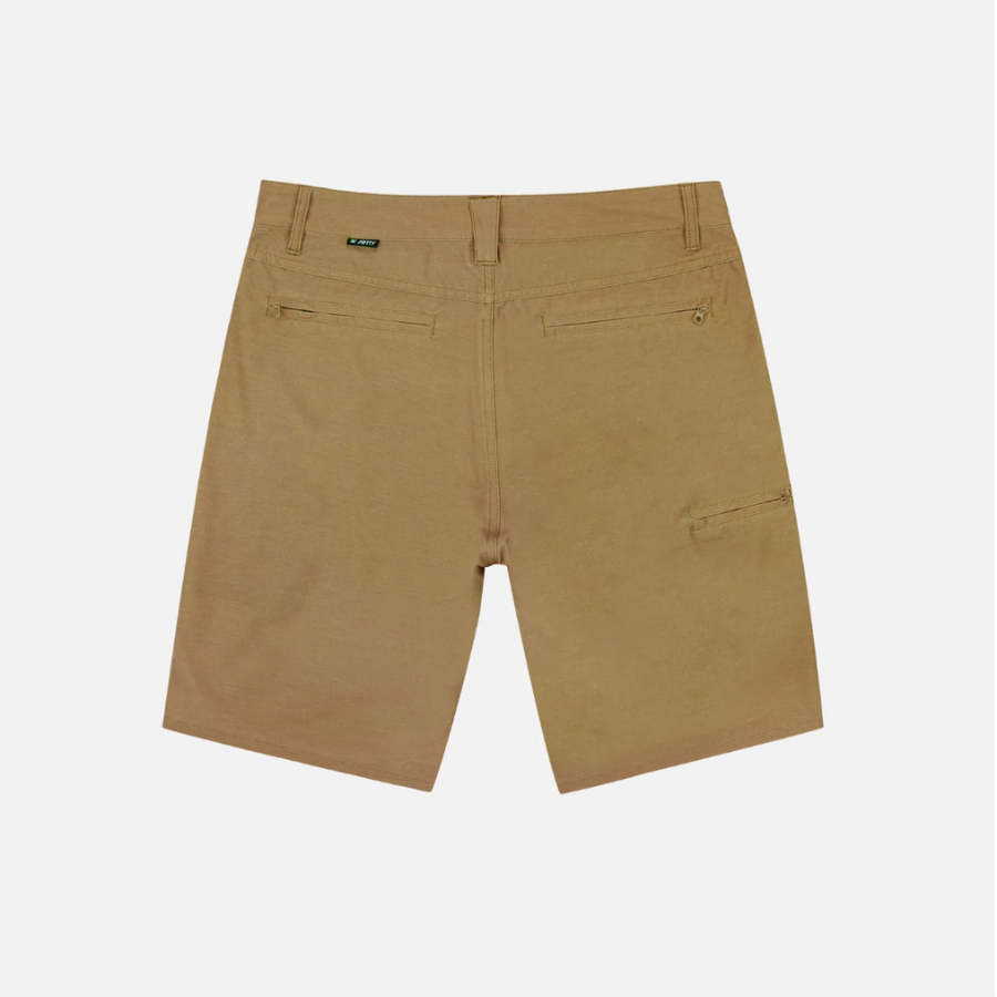 Khaki Polywog Hybrid Walkshort