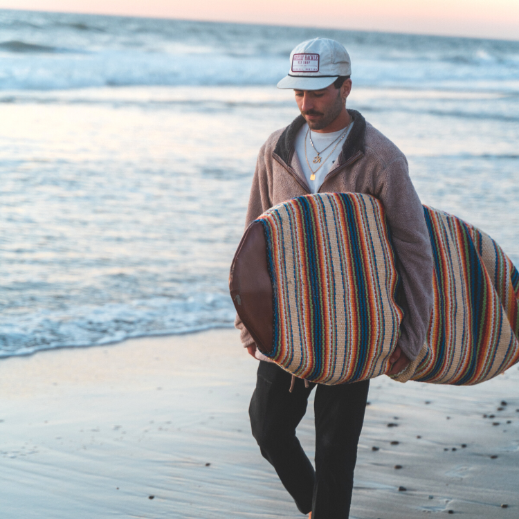 Surfboard Day Bag - Extra Thick | Cabo Stripes - 6'0" - 10'0"