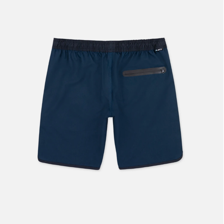 jetty hybrid short blue black