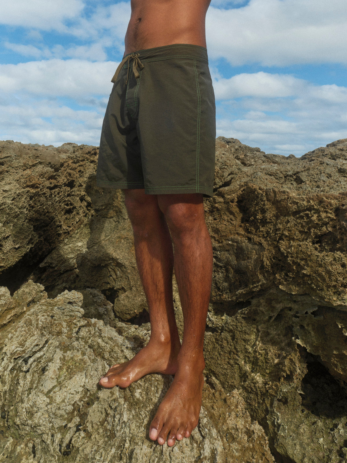 Mollusk Skiff Trunks - Men's Quick Dry Nylon Boardshorts