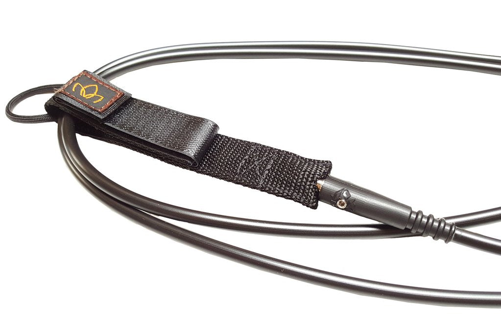 Stay Covered Standard Surf Leash - Grey
