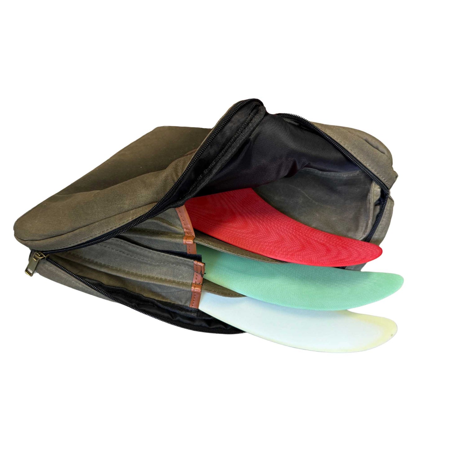 surfboard fin storage canvas