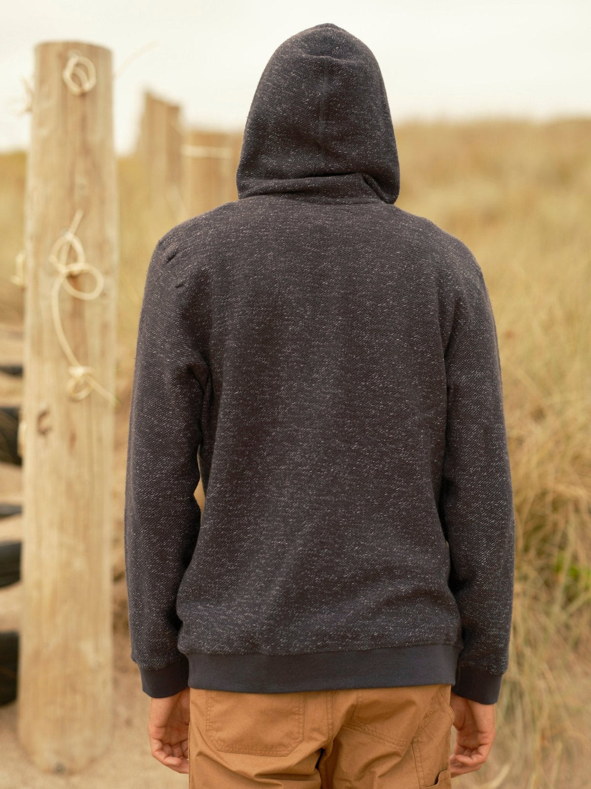 Mollusk Whale Patch Zip Up - Men's French Terry Zip Hoodie