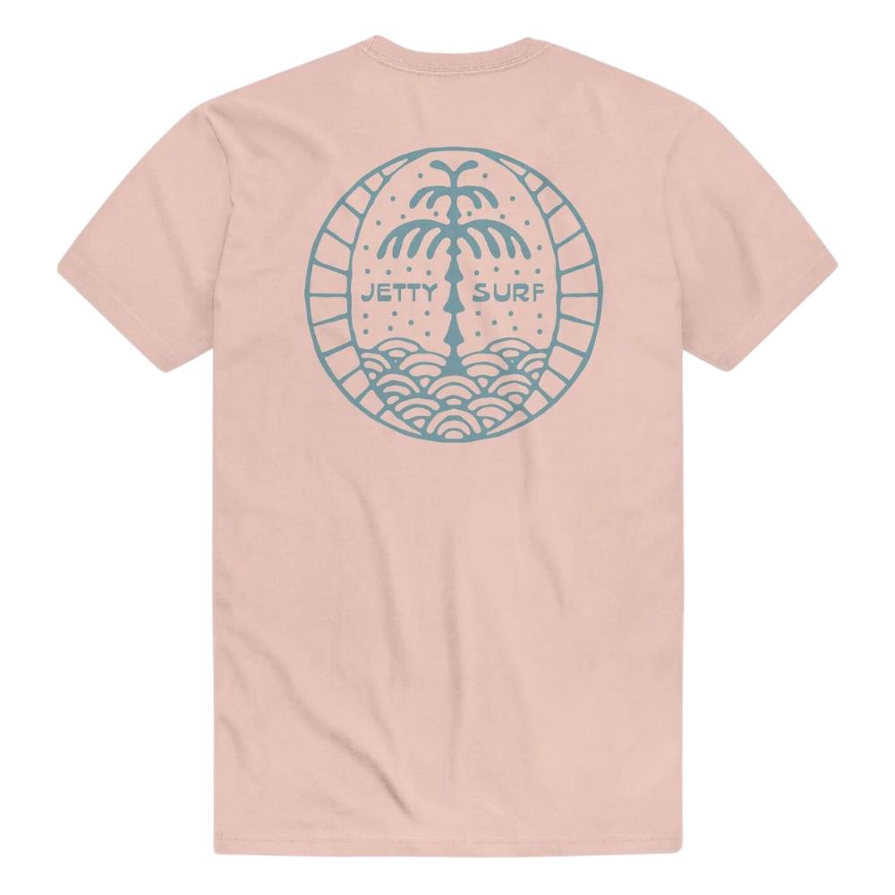 Planeteer Tee - Peach - Back VIew