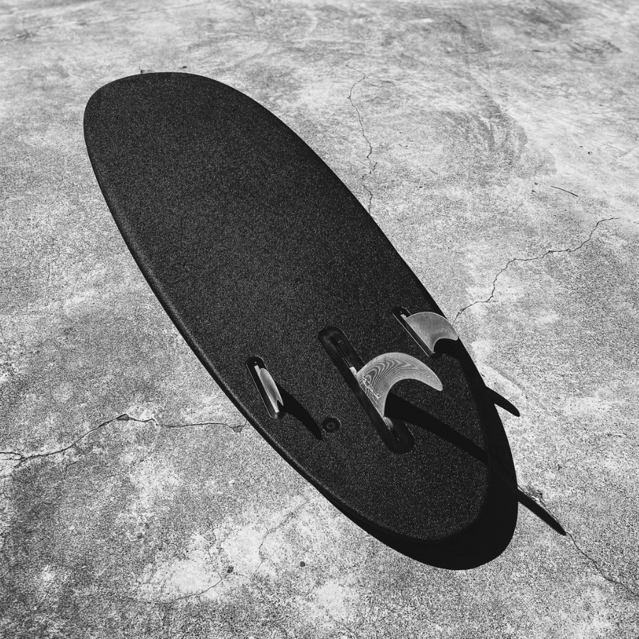Pleasant Pheasant foam surfboard