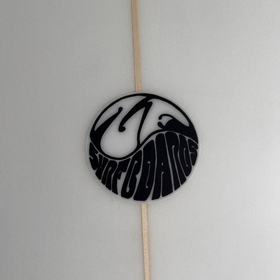 handshaped fish surfboard by Zach Flores