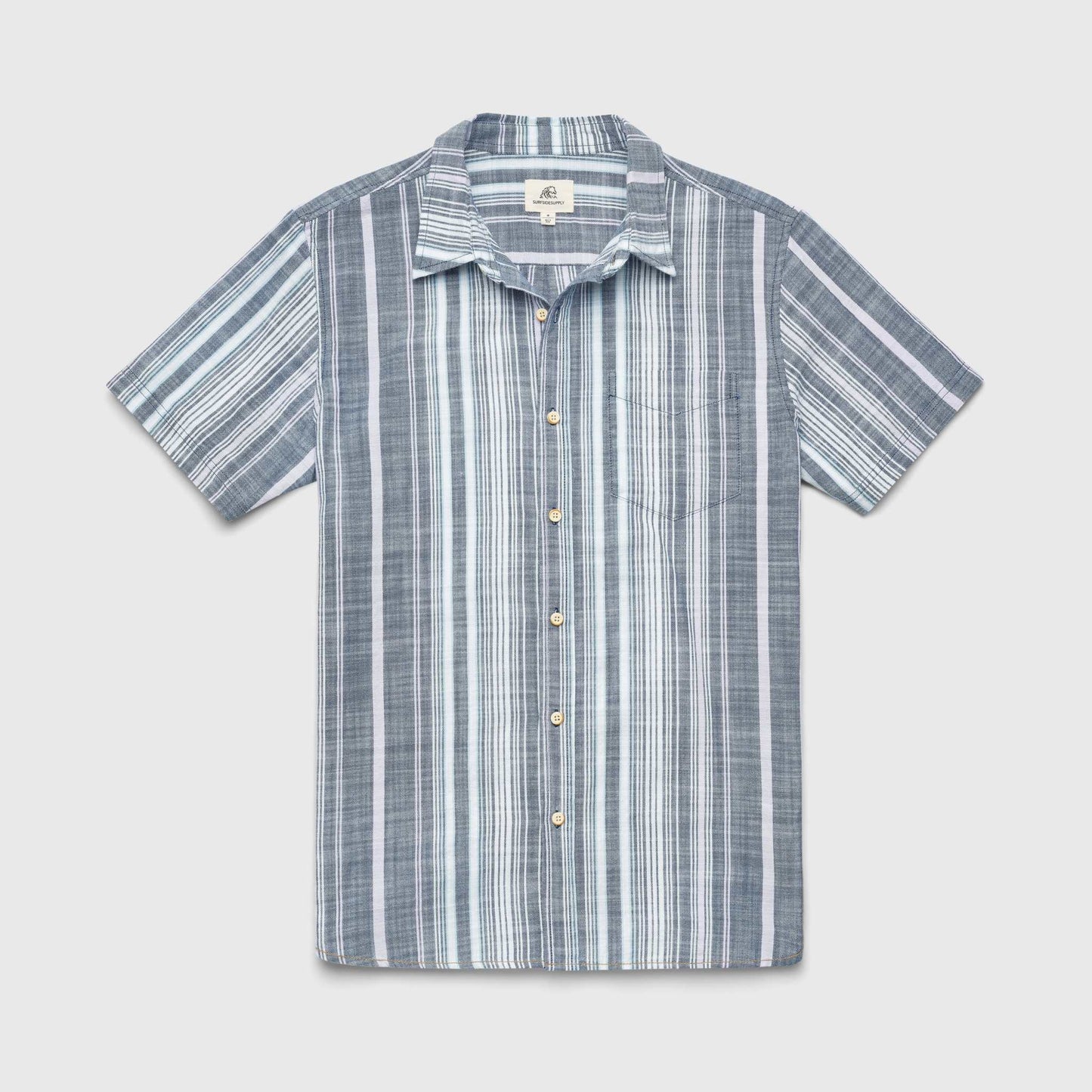 Joey Stripe Shirt - Navy Combo