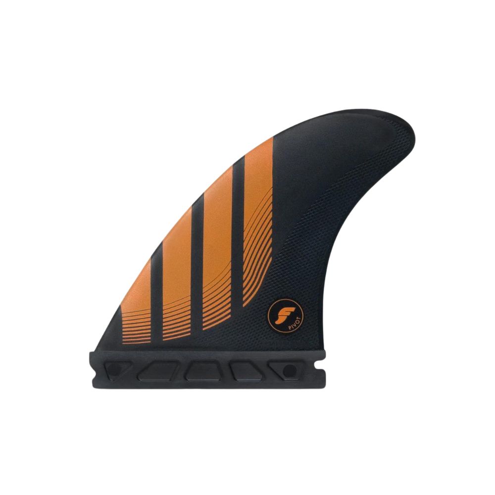 P6 Alpha Thruster Fins (Single Tab) - Carbon/Orange