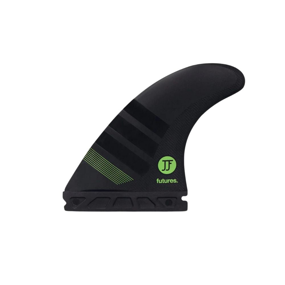 Futures JJF Alpha Thruster Fins (Single Tab) - Carbon/Green