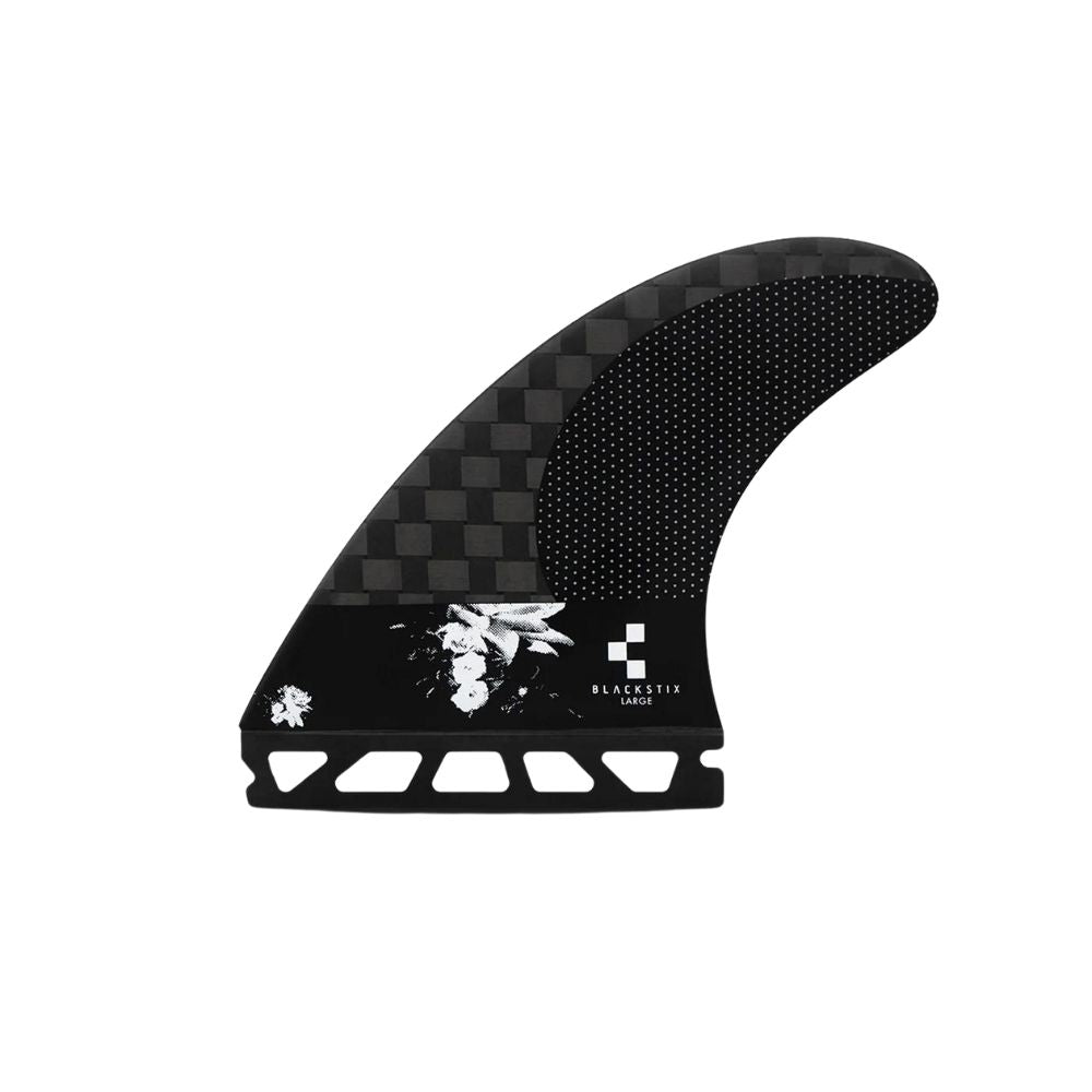 Futures Ando Blackstix Thruster Fins (Single Tab) - Black