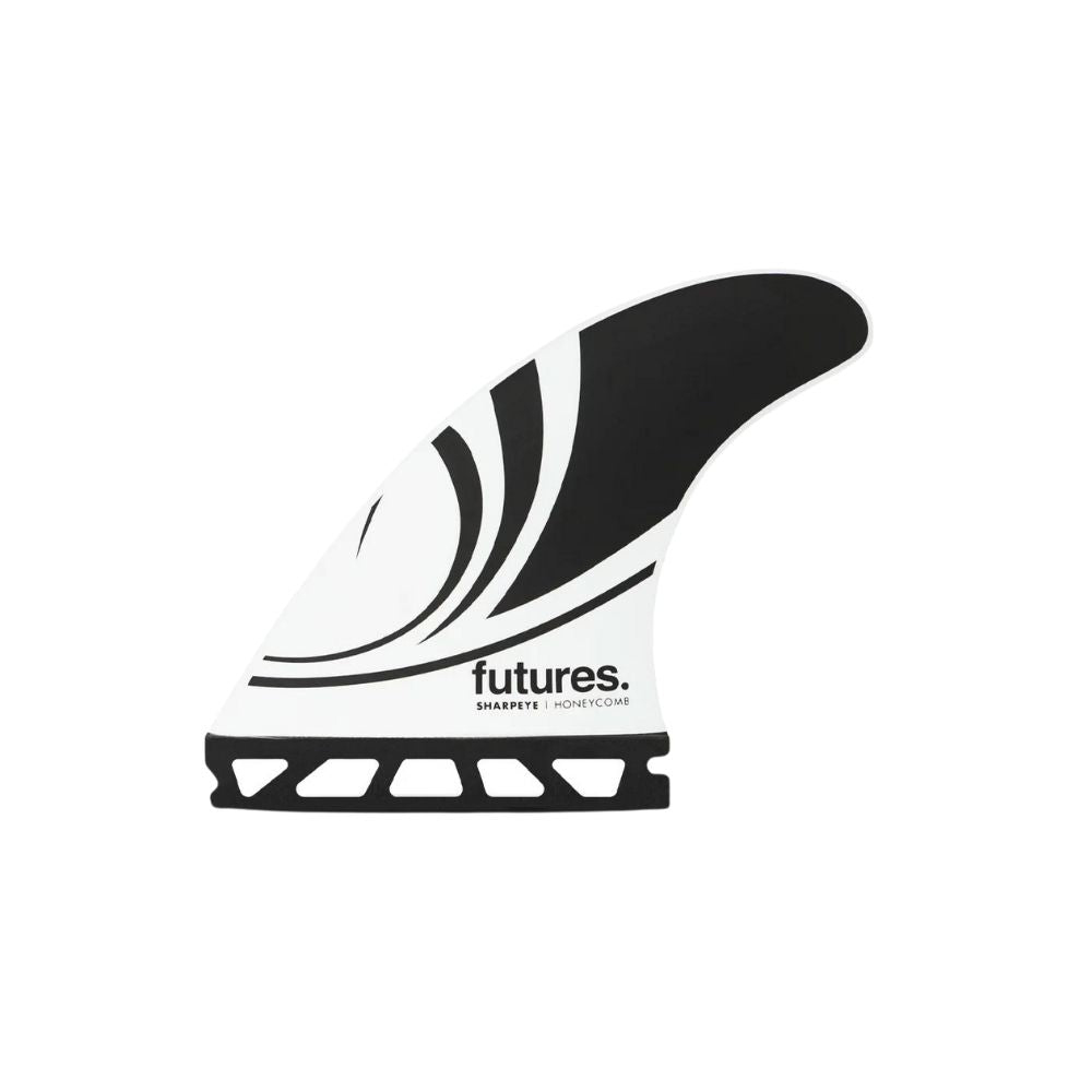 Futures Sharp Eye Thruster Fins (Single Tab) - Black/White