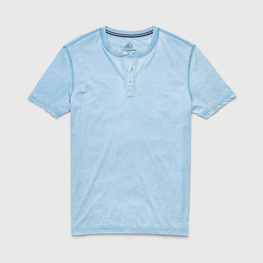 Sean Burnout Henley - Blissful Blue