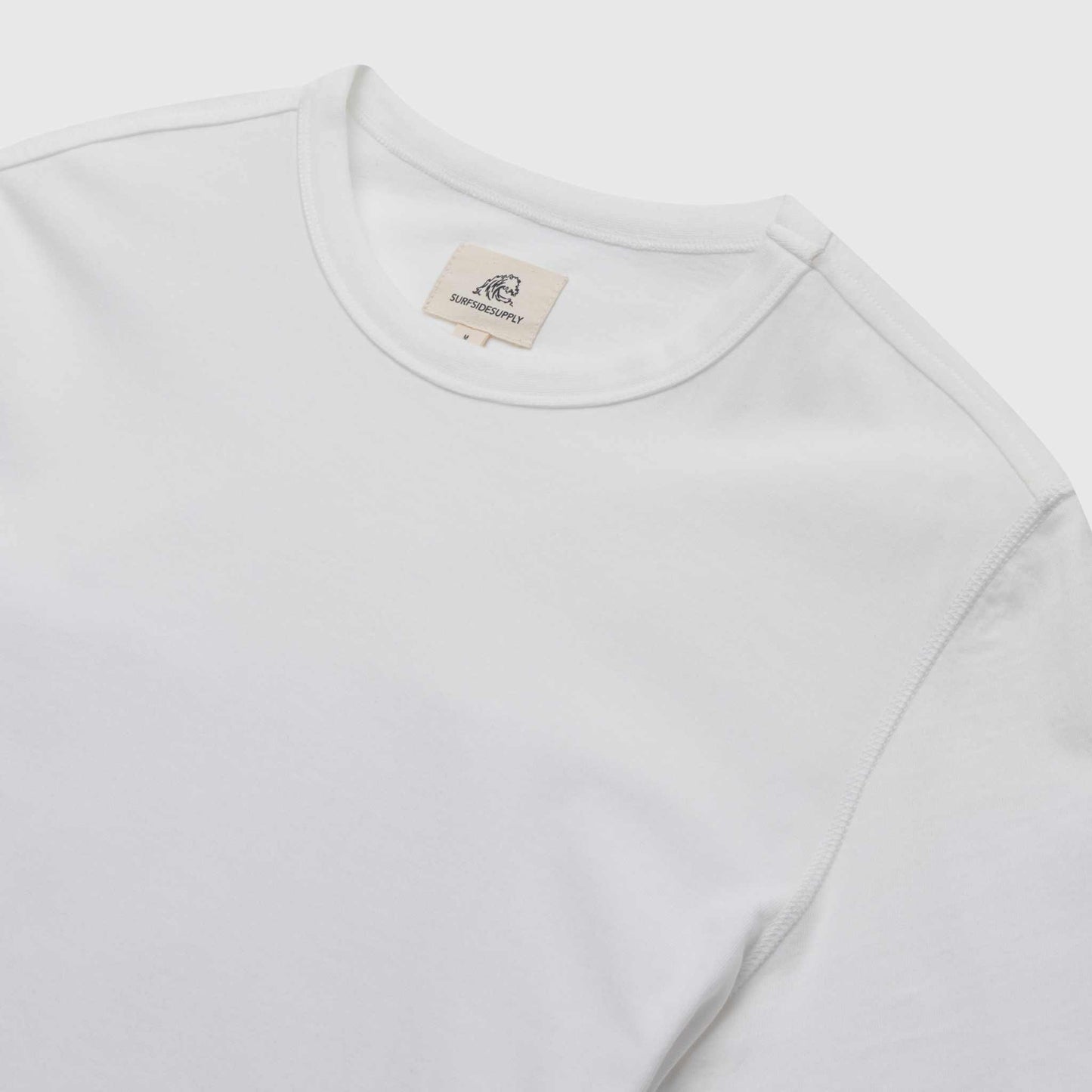 Salty Scoop Jersey Tee - White