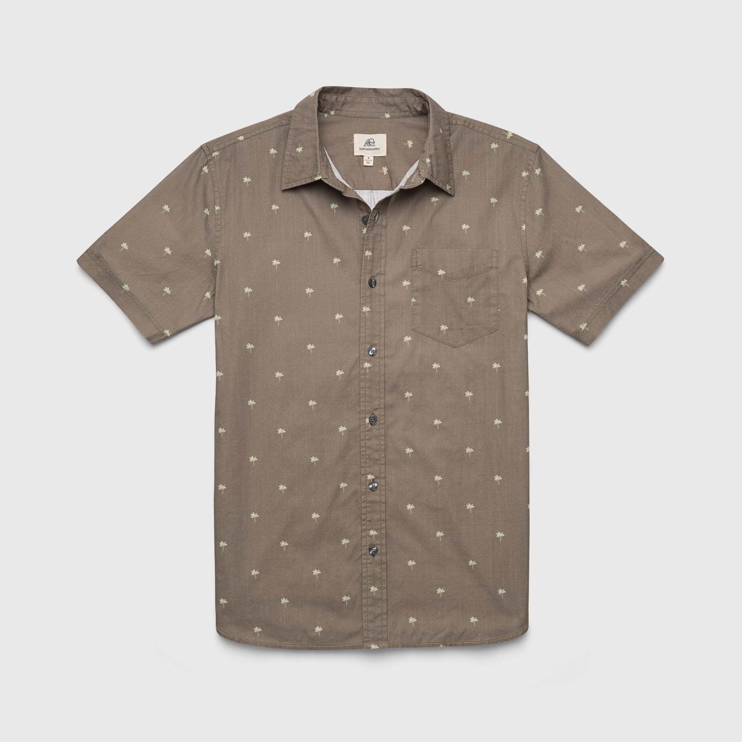 Joey Palm Shirt - Olive