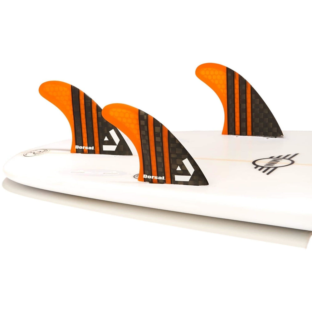 DORSAL Surfboard Fins Thruster 3 Set FCS Compatible