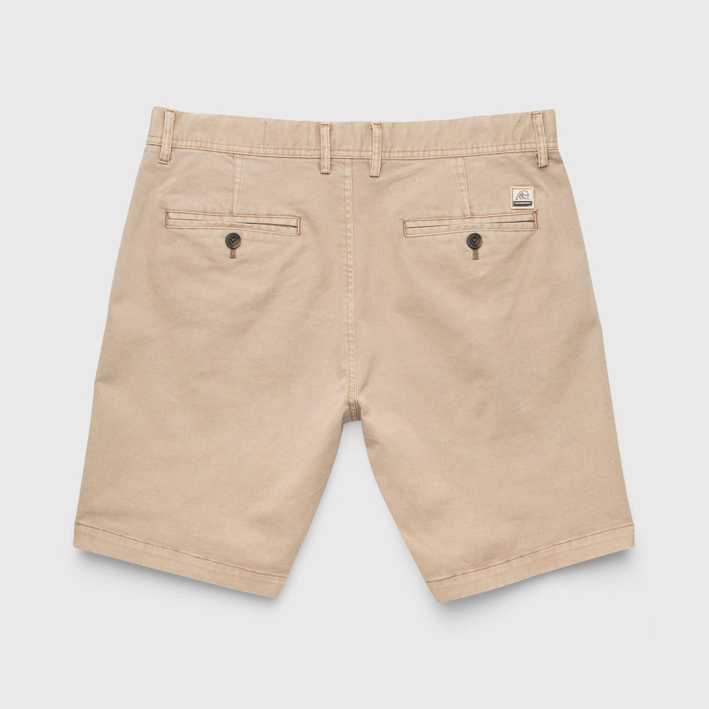 Andrew 7.5" Stretch Twill Short - Chinchilla