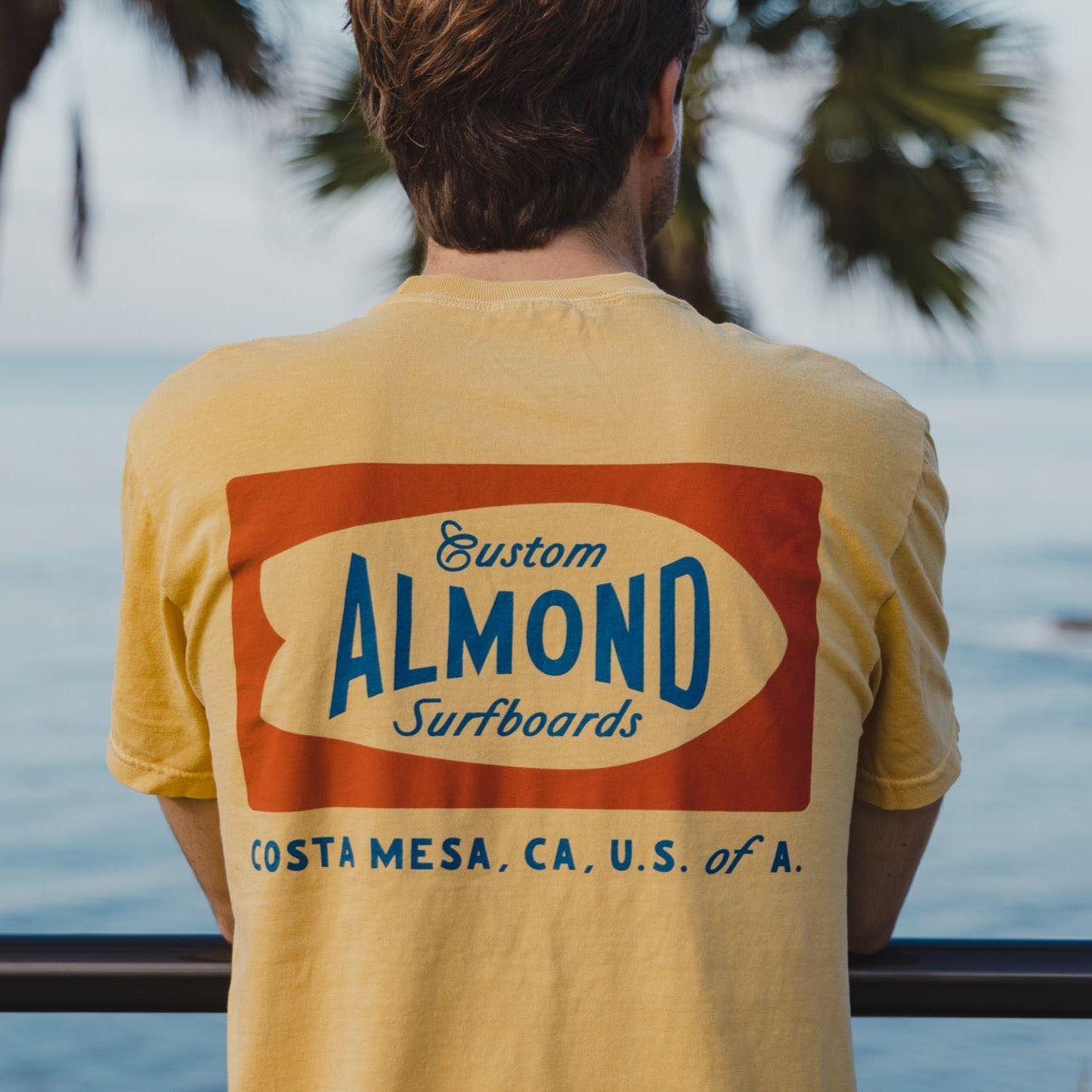Seaview Tee | Mellow Yellow