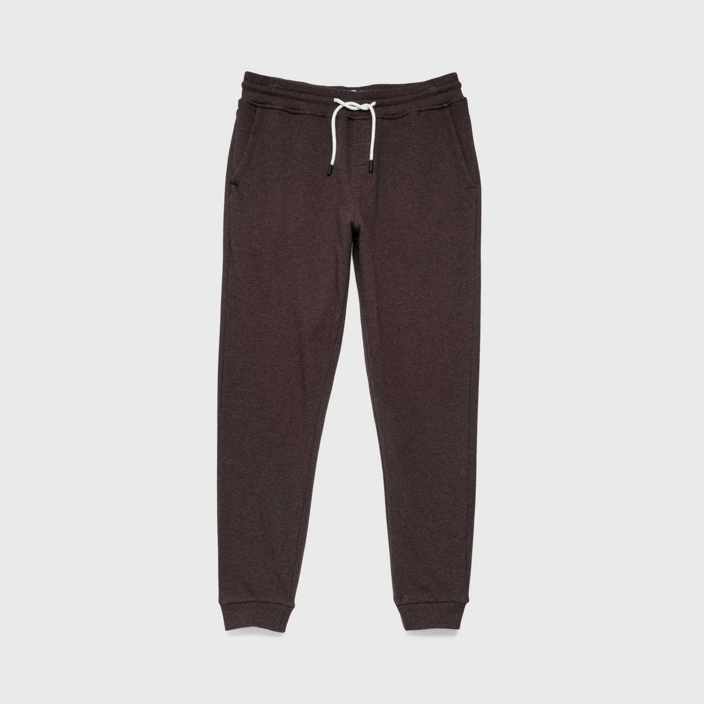 Dune Drawstring Terry Jogger - Brown Heather