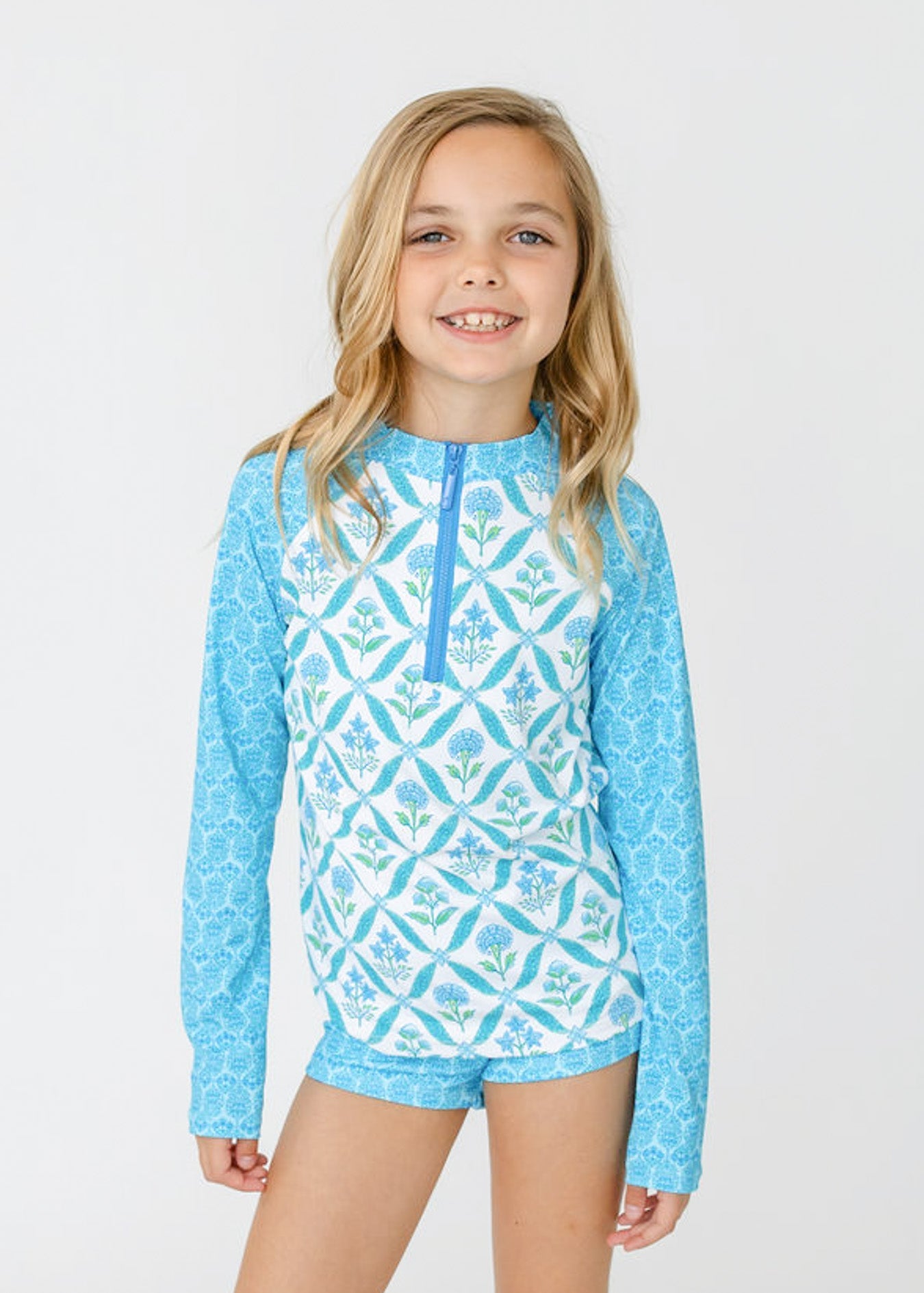 Girls Rosebay 3-Piece Long Sleeve Rashguard Set