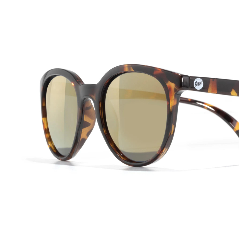 Makani Tortoise Flash Gold Polarized Sunglasses