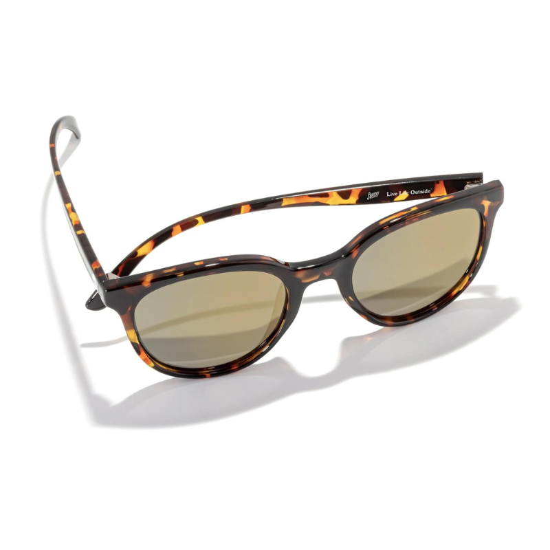Makani Tortoise Flash Gold Polarized Sunglasses