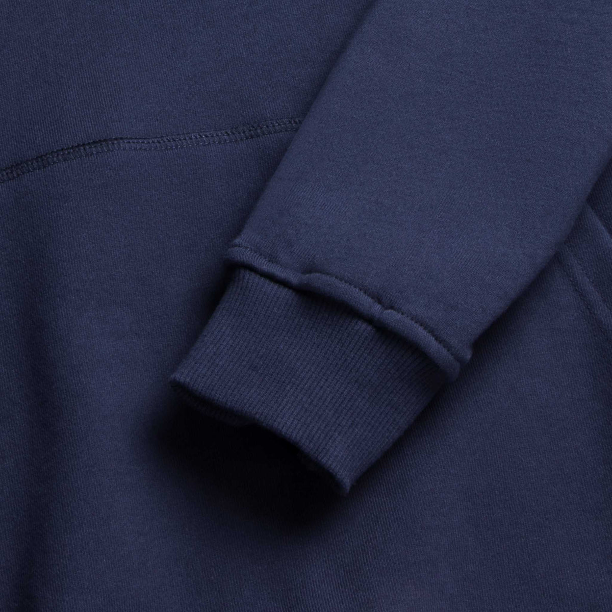 Marine French Terry Hoodie - Navy Blazer