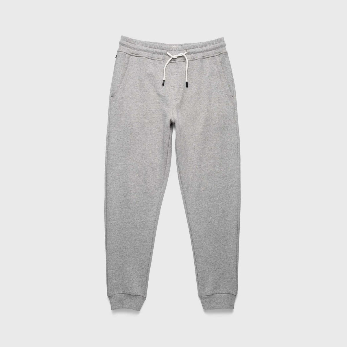 Dune Drawstring Terry Jogger - Heather Grey