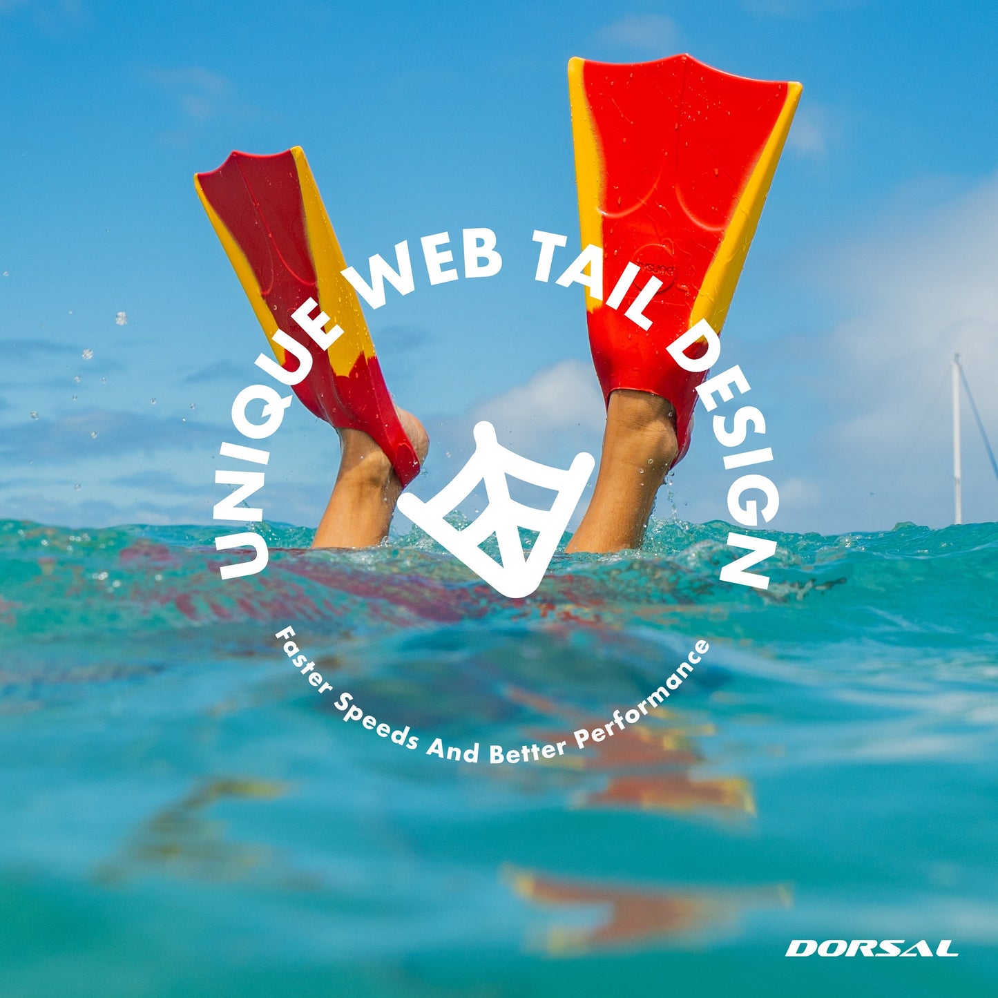 DORSAL Lifeguard Floating Swimfins (Flippers)