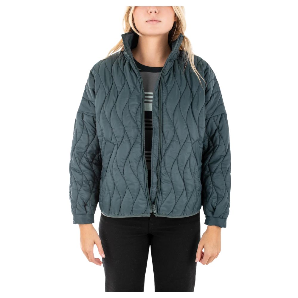 Jetty - Basecamp Packable Puffer - Tidal - Front View