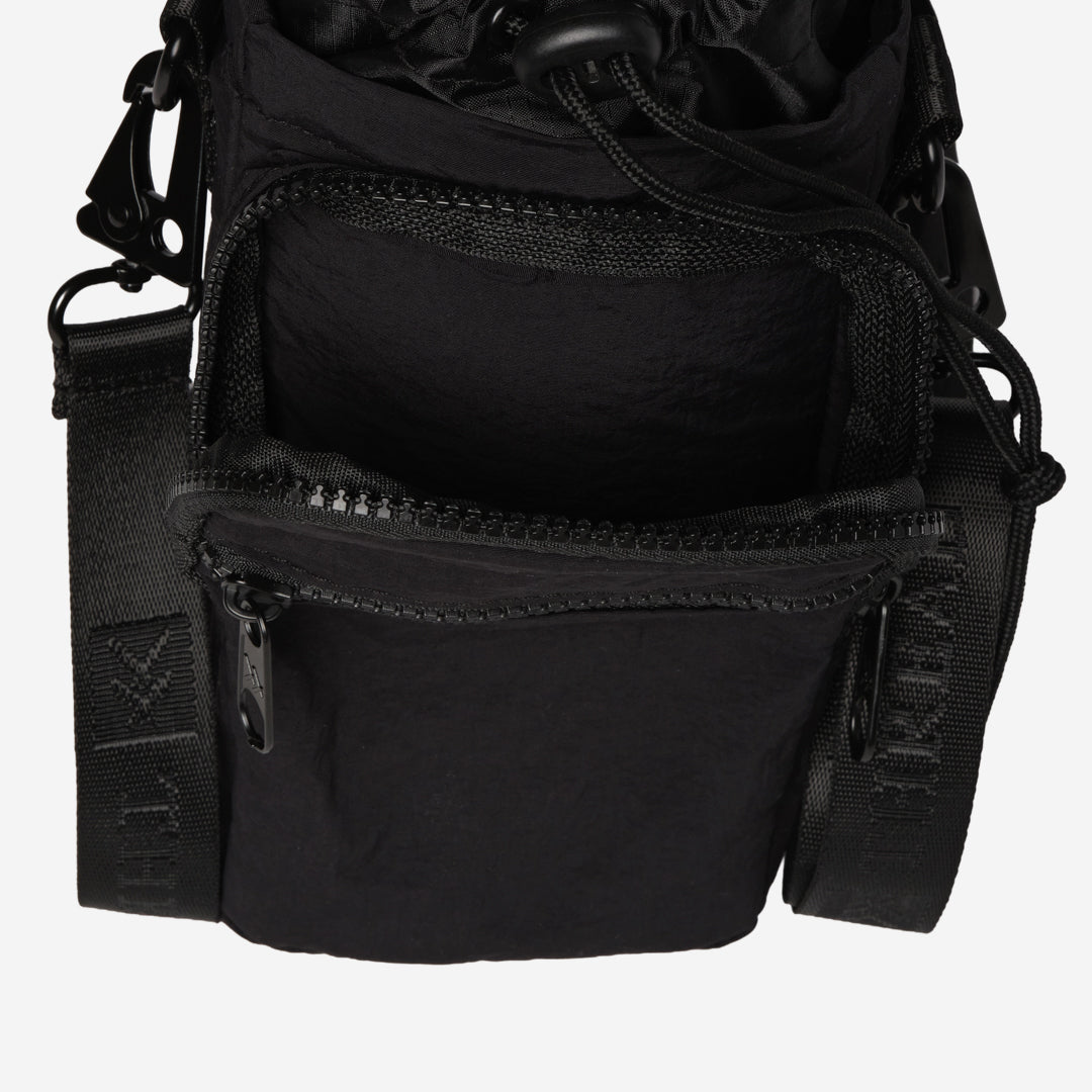Black - Water Bottle Sling Bag