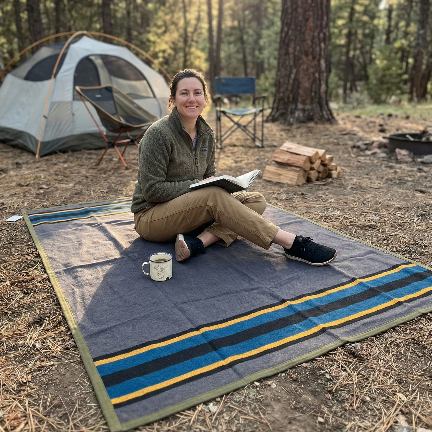 WP Outdoor Beach Blanket | Waterproof Base