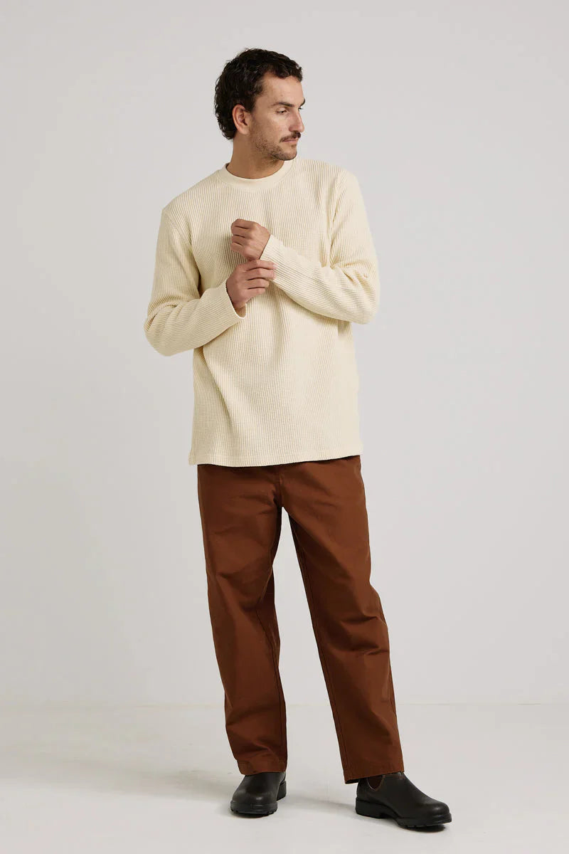 Rhythm - Slacker Pants - Coffee Brown