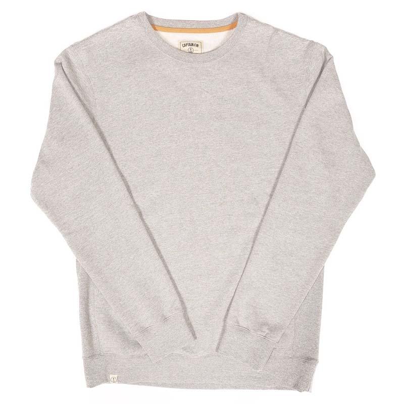 Crewneck Pullover Sweatshirt - Grey