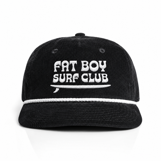 Anchor Line Cord Rope Hat - Black