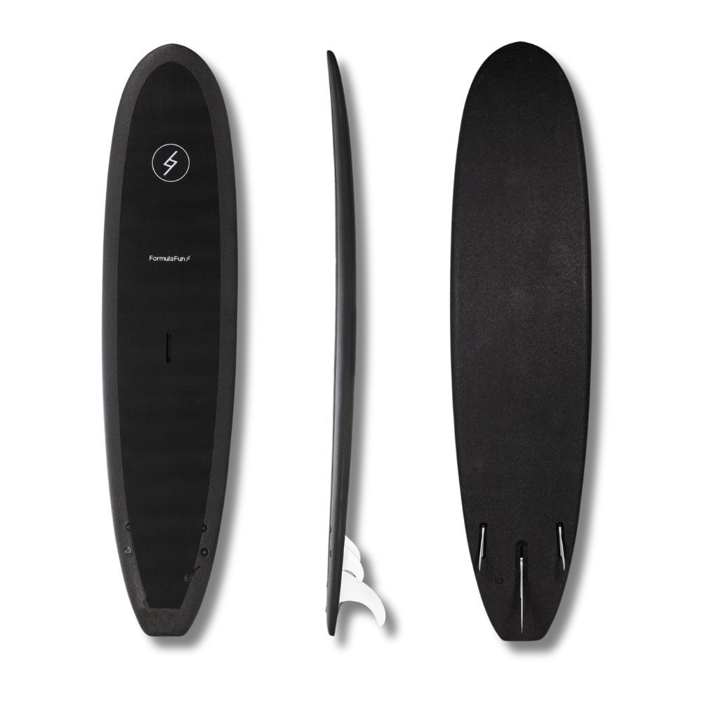 8'0" DOHO Soft Top Foam Board - Black