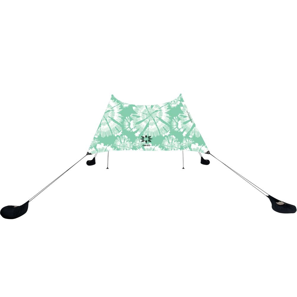 Neso 1 Beach Tent: Mint Tie Dye