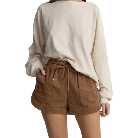 Rhythm Mazzy Corduroy Short - Camel