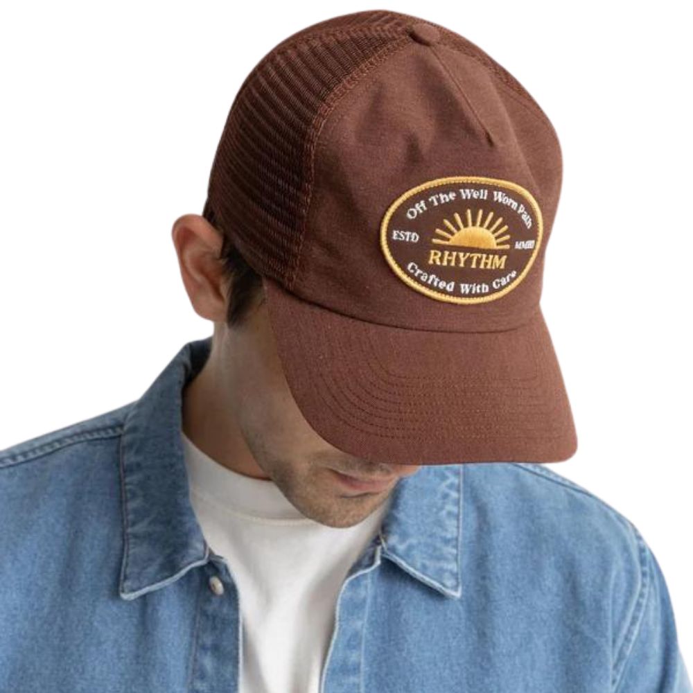 Rhythm Worn Path Trucker Cap - Butterscotch