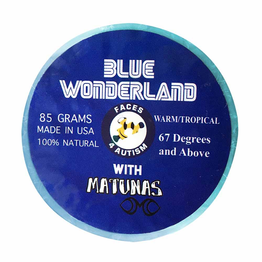 Matunas: Faces 4 Autism Blue Wonderland Surf Wax