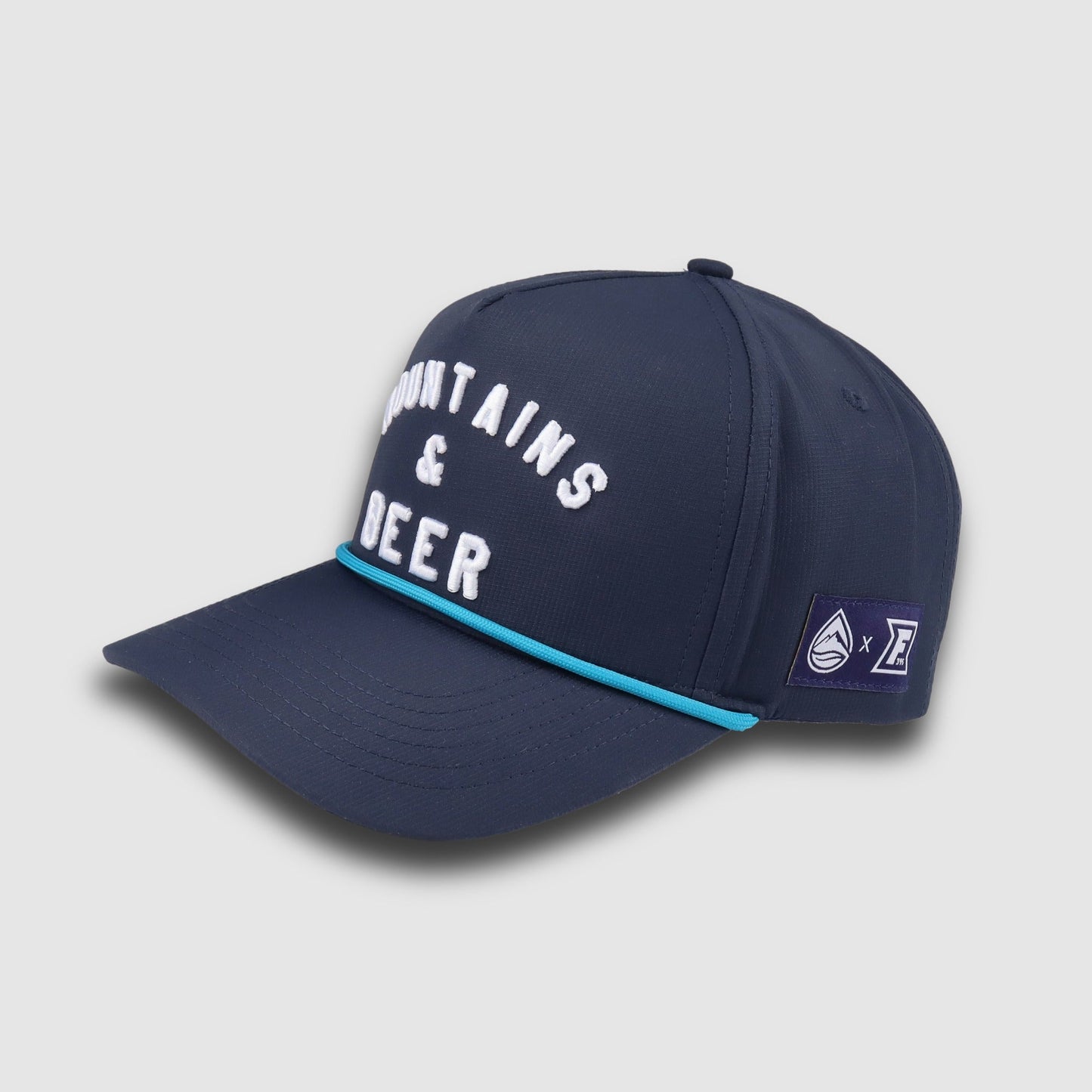 F395 x Distant Brewing Mountains & Beer Snapback - Cobalt Blue