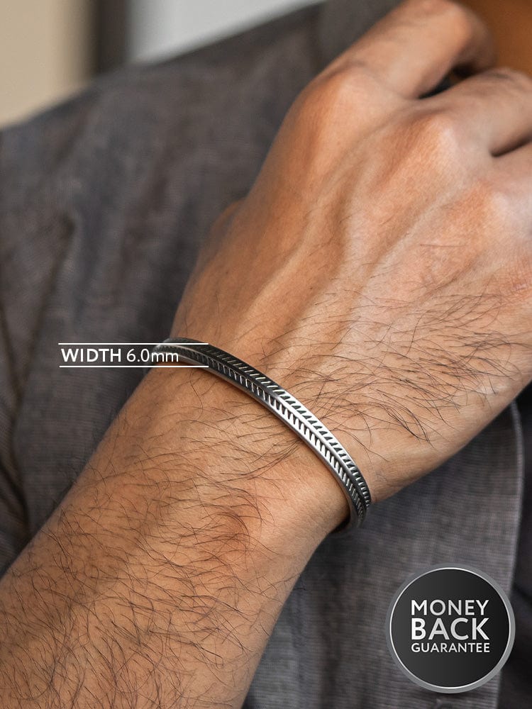 Feather Bone Cuff Bracelet