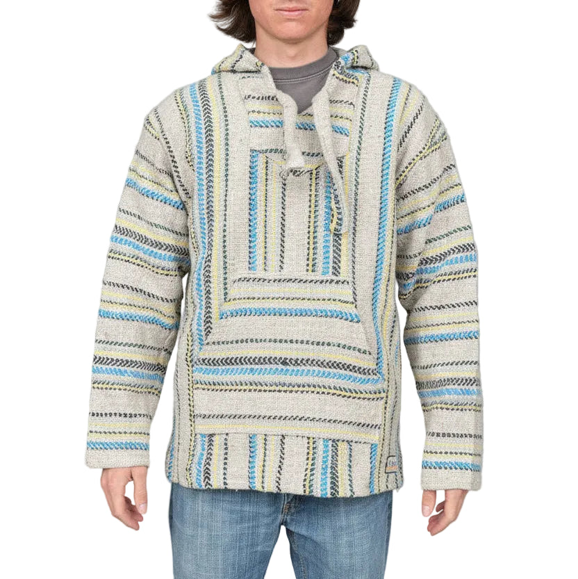 Authentic Baja Hoodie | Ultra-soft | Beige White