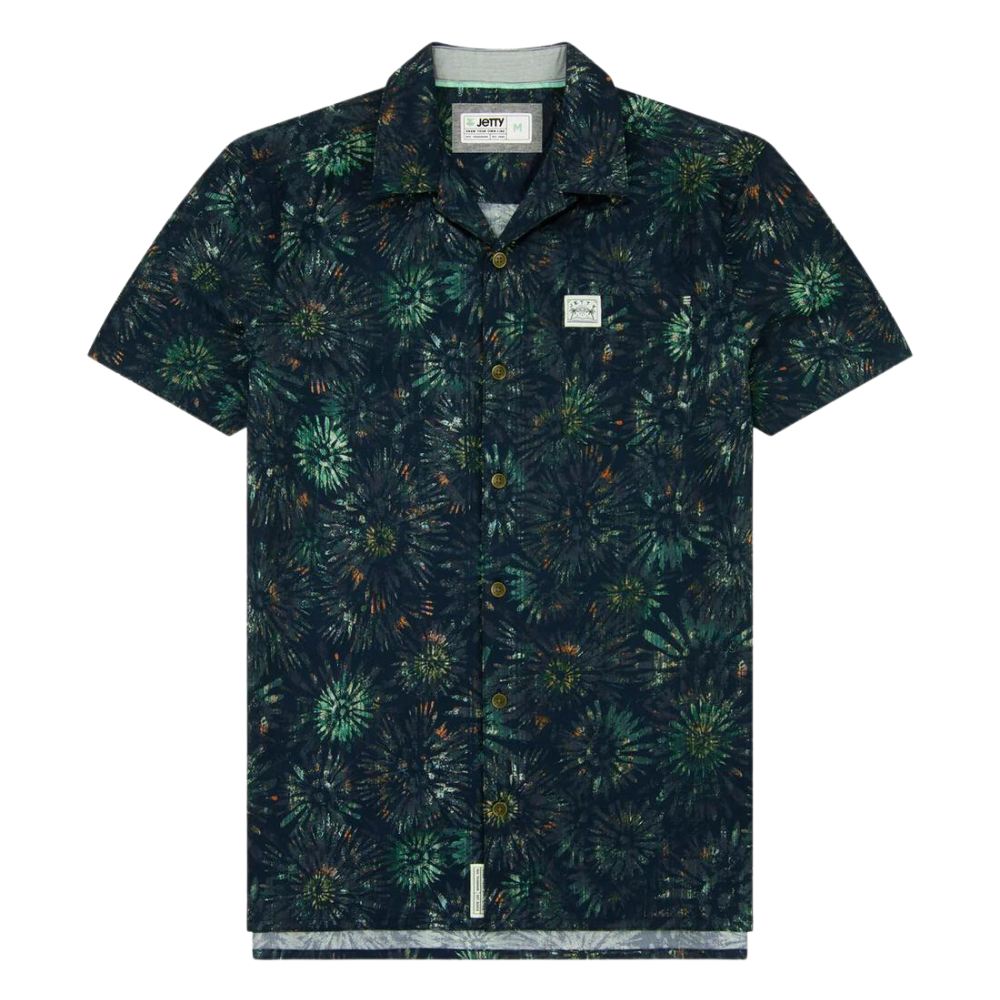 Dockside Party Woven Shirt - Navy