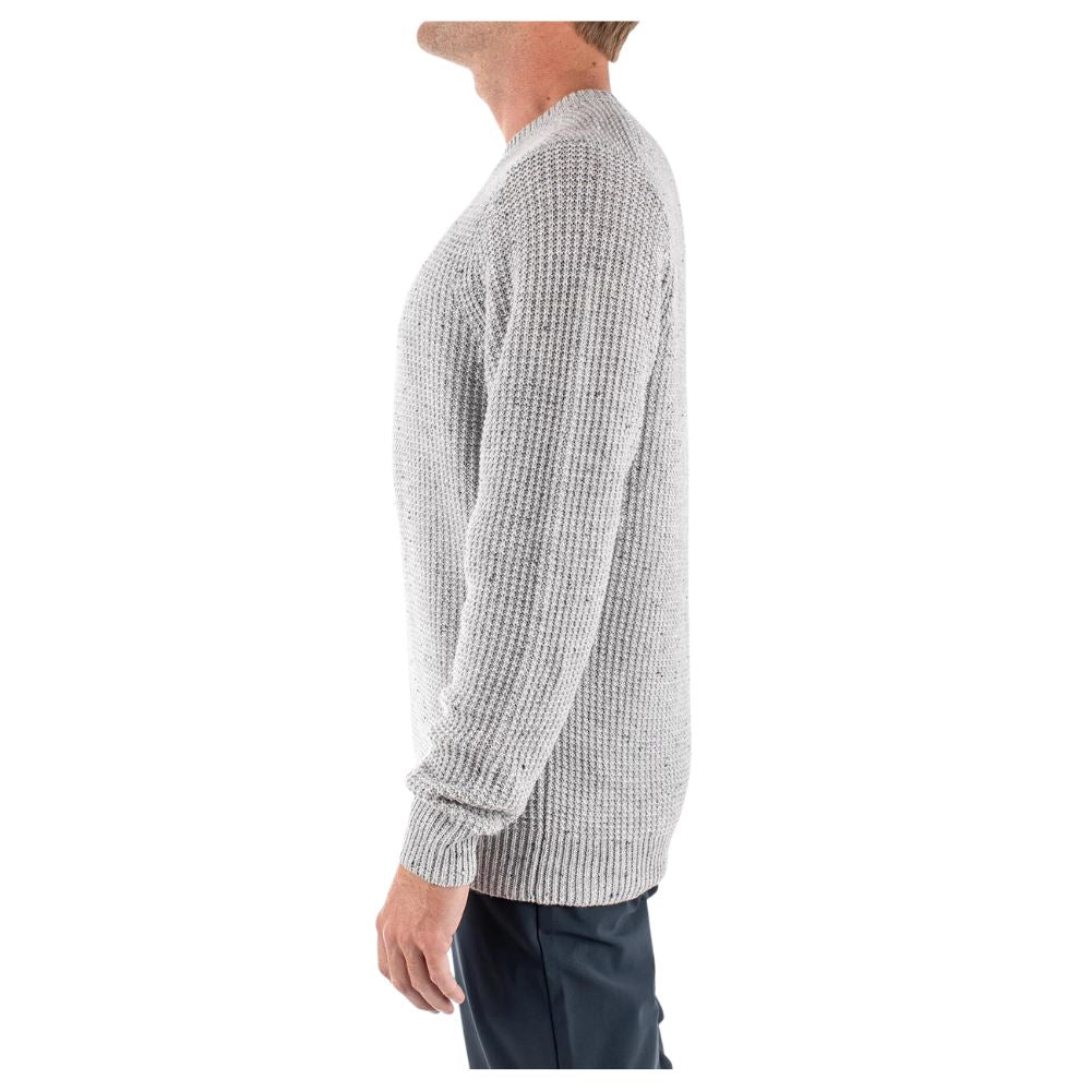 Jetty - Men's Light Grey Paragon Oystex Sweater - Side View