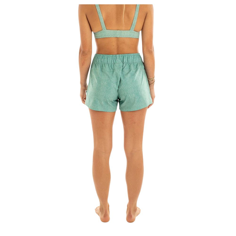 Jetty Women Session Short - Green - Back View
