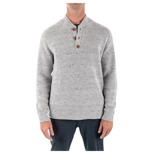 Jetty - Men's Tack Sweater - Light Grey