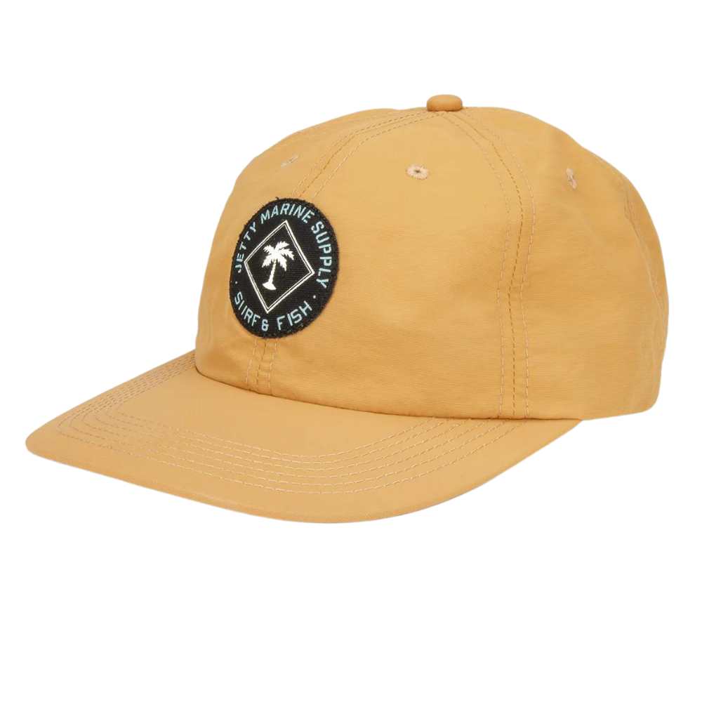 Jetty Maritime Snapback Hat - Light Brown – SurfersGuild