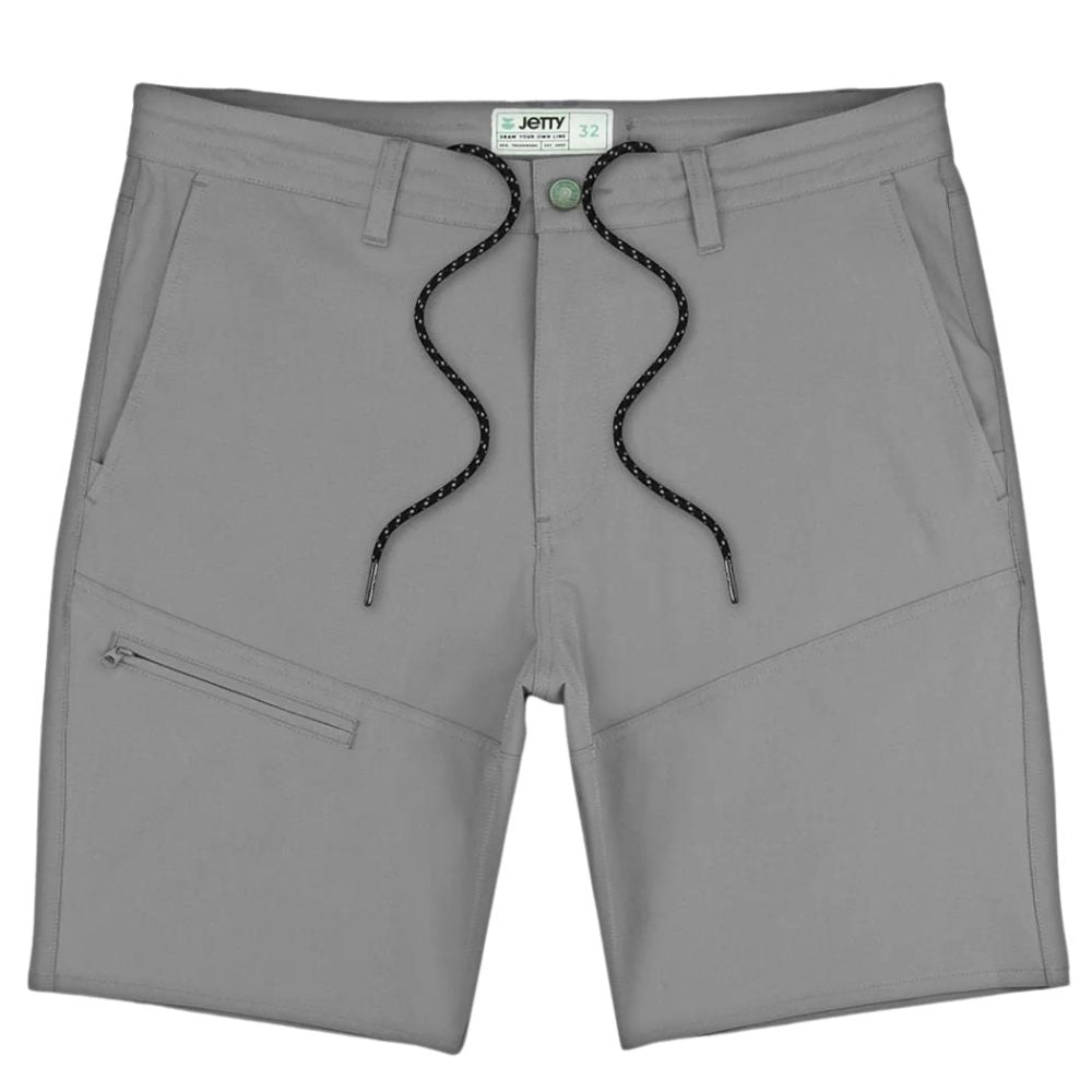 jetty mordecai shorts grey