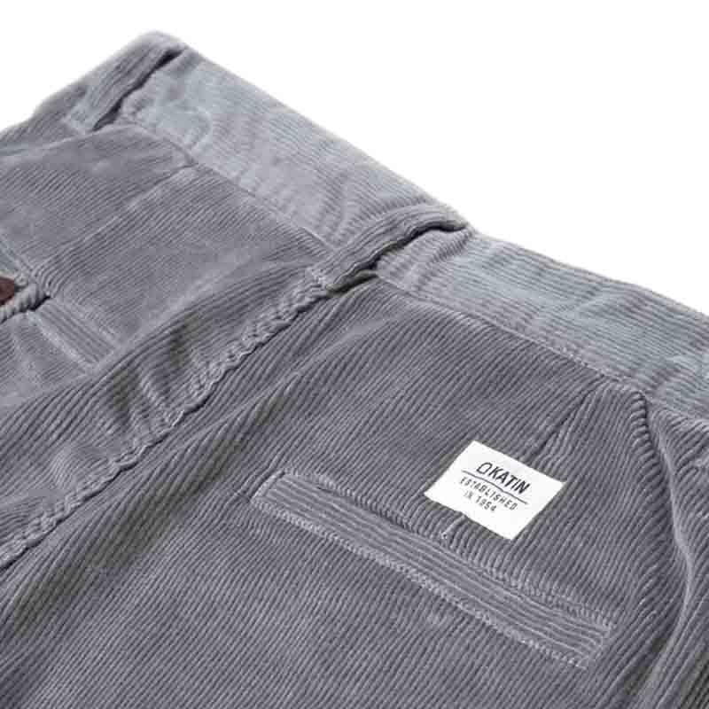 Classic 5-Pocket Corduroy Pants - Grey