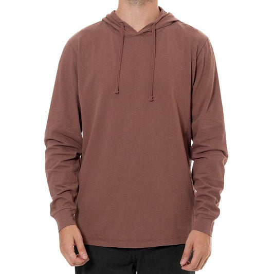 Lightweight Pullover Hoodie - Clay (Size XL)